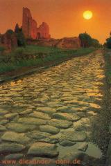 Die Via Appia wie auf einer Postkarte